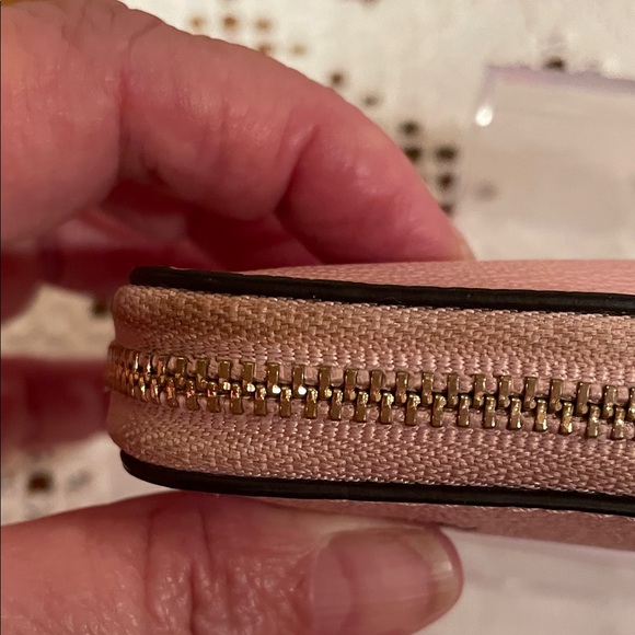 Coach Pink Butterfly Motif Wallet - Picture 3 of 6